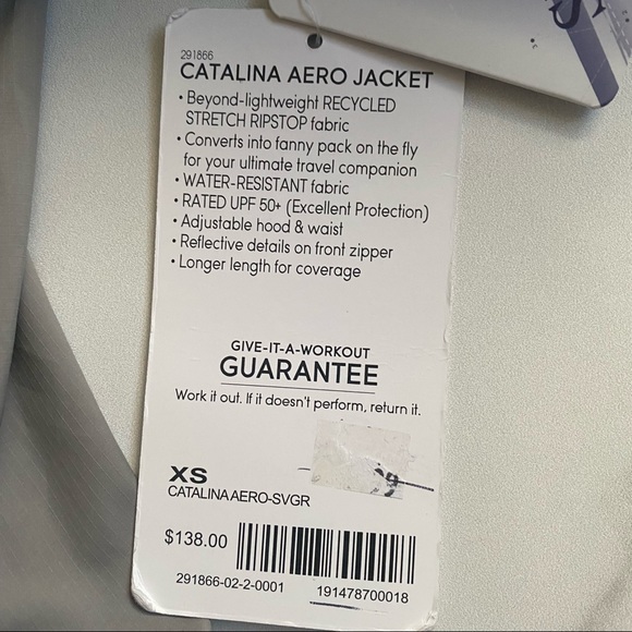 Athleta Catalina Aero Jacket in Silver Gray - Picture 8 of 10